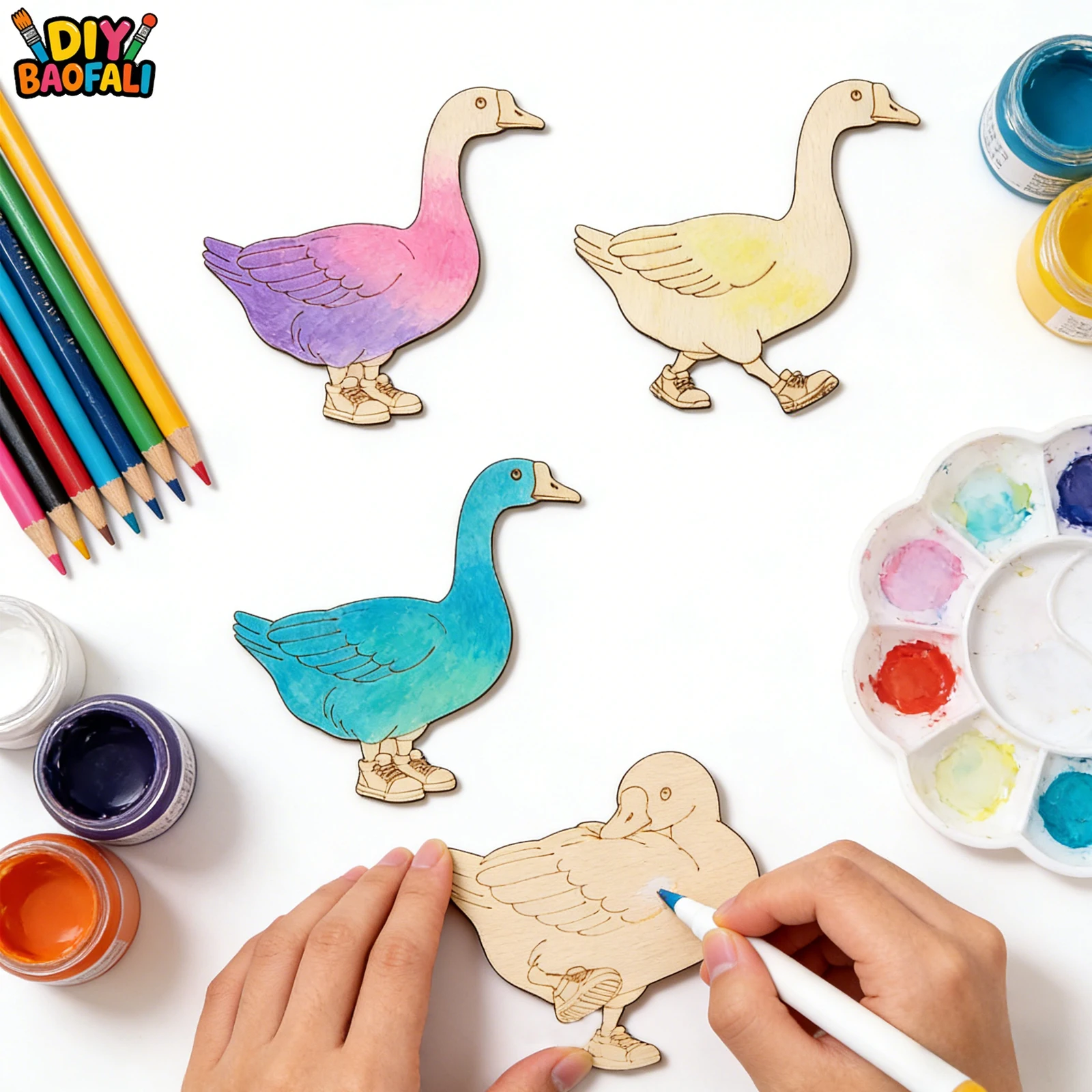 20 adet Bitmemiş Ahşap El Sana - Home Decor Diy incelemesi ve fiyatı