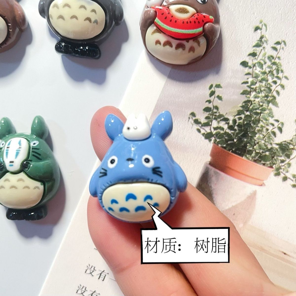 Totoro Anime Reçine Buzdolabı  - Home Decor Sticker incelemesi ve fiyatı